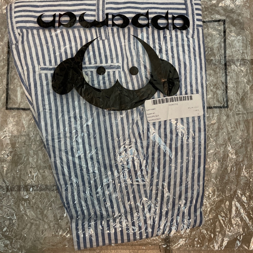Appaman Suit Pant Seersucker 3T